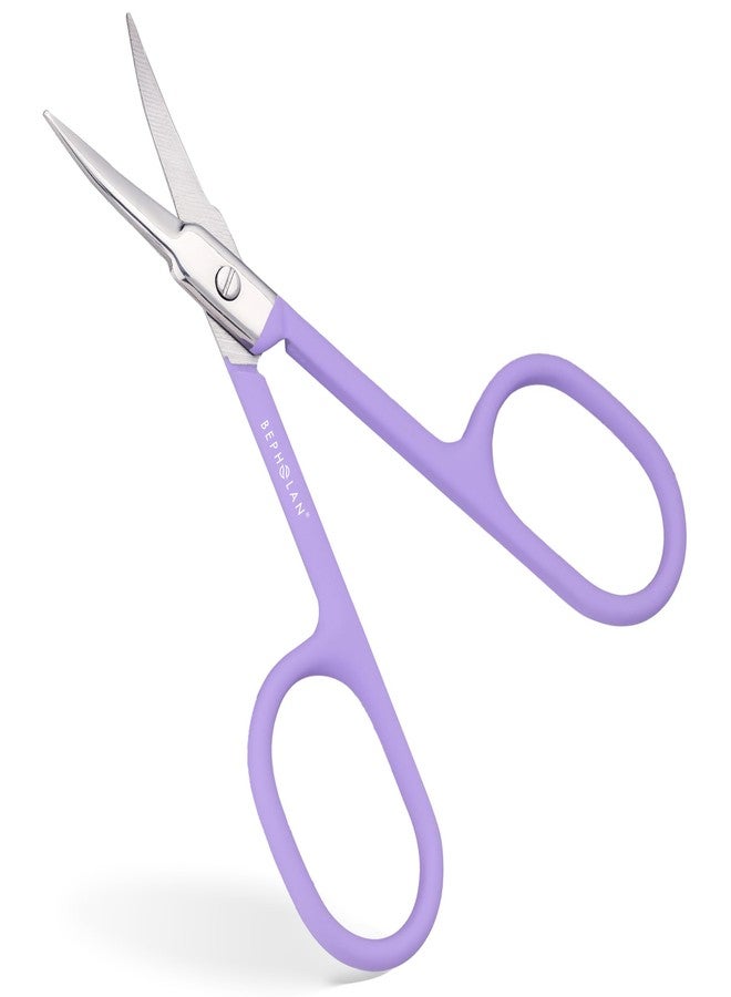 BEPHOLAN care false eyelash scissors, professional stainless steel small scissors, suitable for both men and women, scissors for trimming nose hair, beard, eyelashes, and ear hair. - Image 1